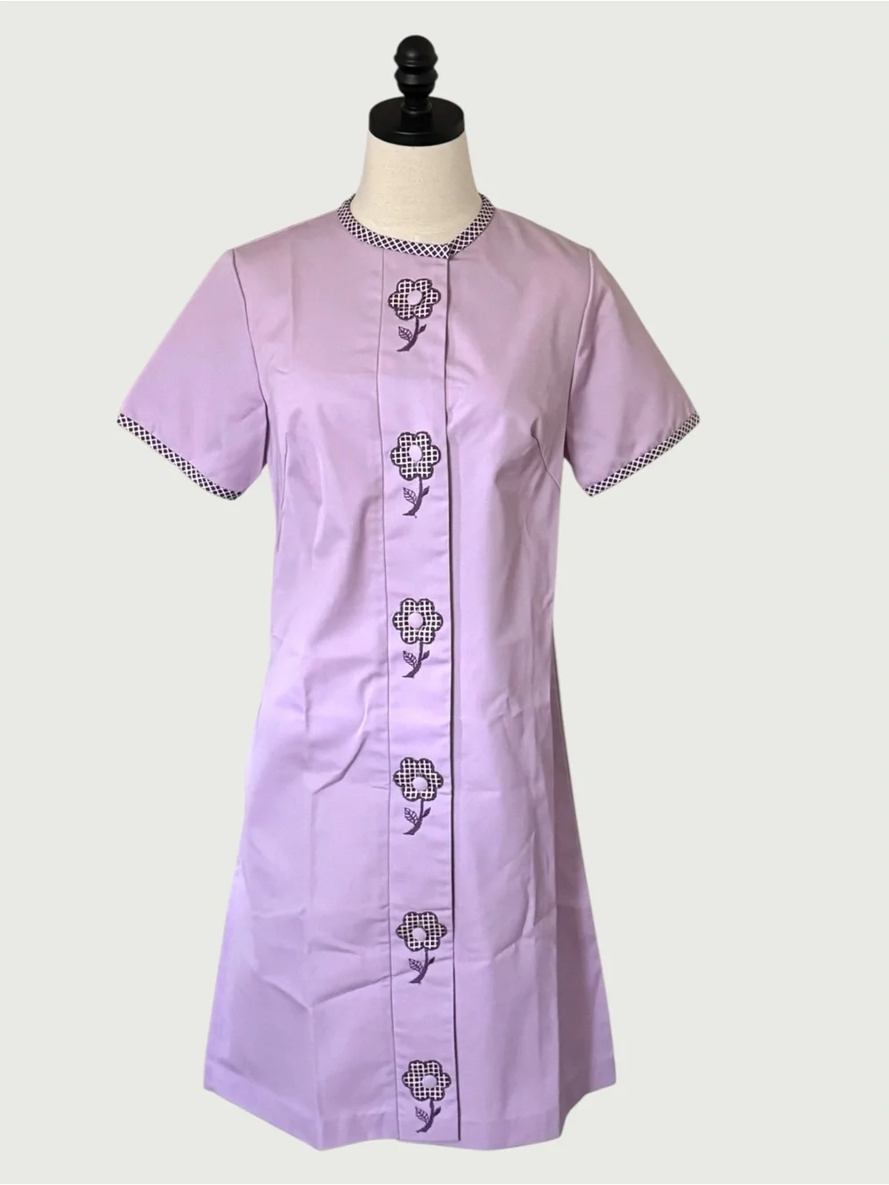 vintage 70s NWT I-Appel models coat house dress size small